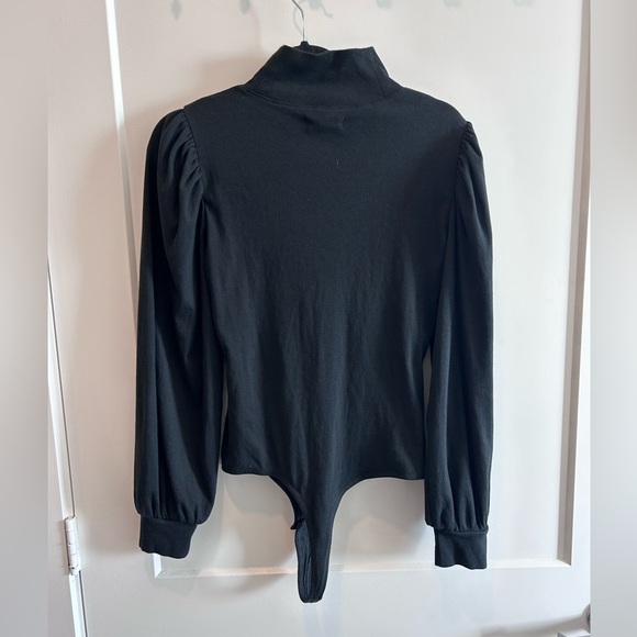 Chic Black Turtleneck Bodysuit - Picture 5 of 5